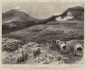 Rietfonteinin taistelu, yleinen näkemys kihlauksesta 24. lokakuuta 1899